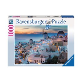 Puzzle 1000 pièces ravensburger santorin