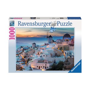 Puzzle 1000 pièces ravensburger santorin