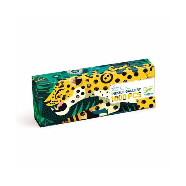 Puzzle 1000 pièces djeco leopard