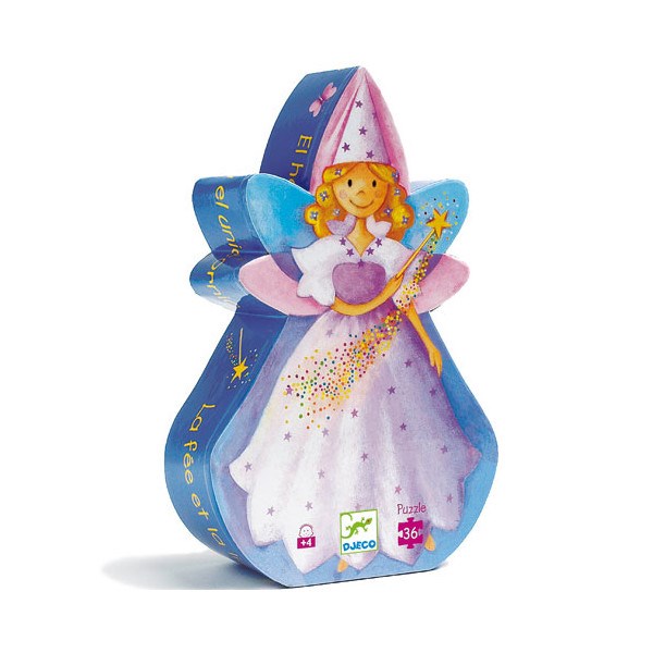 Puzzle 36p la fee et la licorne