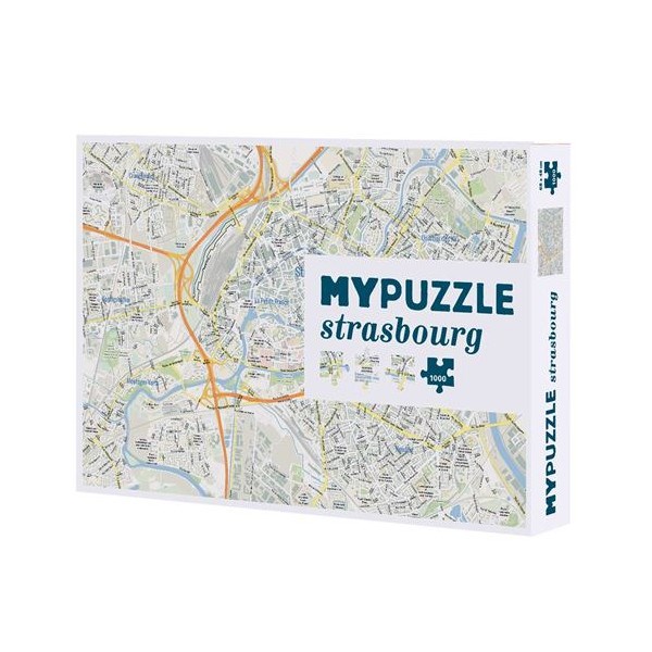 Puzzle helvetiq strasbourg 1000 pièces