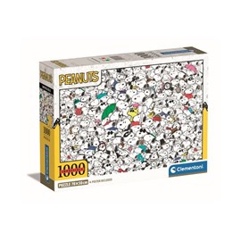 Compact 1000 pieces - impossible snoopy