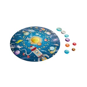 Puzzle 102 pièces hape système solaire