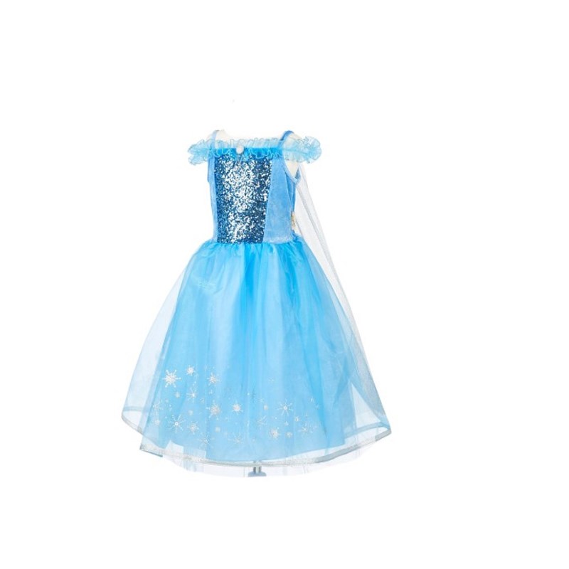 Robe de princesse des neiges 8 10 ans