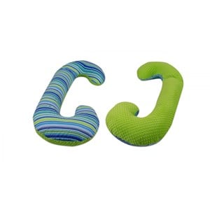 Coussin velinda vert