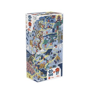 Puzzle 500 pièces iello play forêt