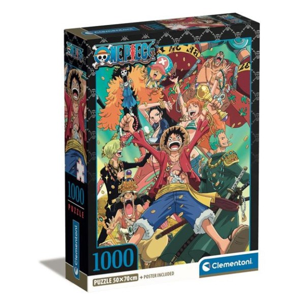 Puzzle 1000 pièces clementoni one piece
