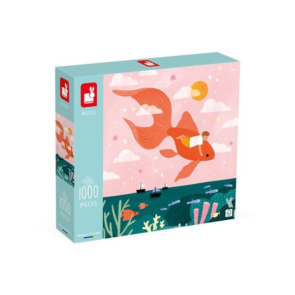 Puzzle janod rêve en mer 1000 pièces