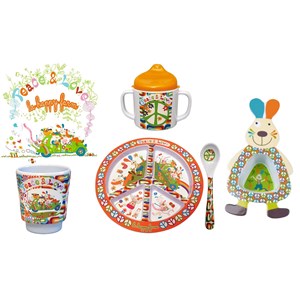 Set repas happy farm avec jeff le lapin