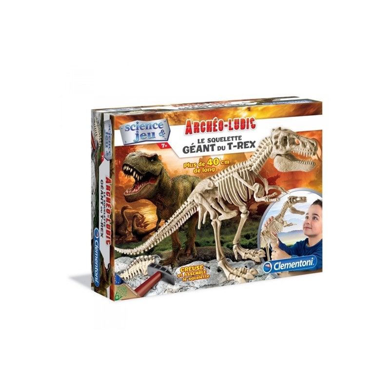 CLEMENTONI ARCHÉO LUDIC - CRÂNE GÉANT T-REX — SaveOnCells