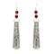 Boucle d'oreille touareg argent celebra Gris