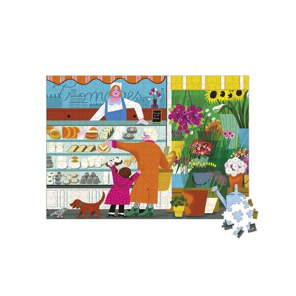 Puzzle 500 pièces janod sur le marché