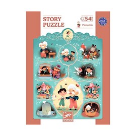 Puzzle 54 pièces djeco pinocchio