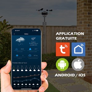 Station météo connectée wifi