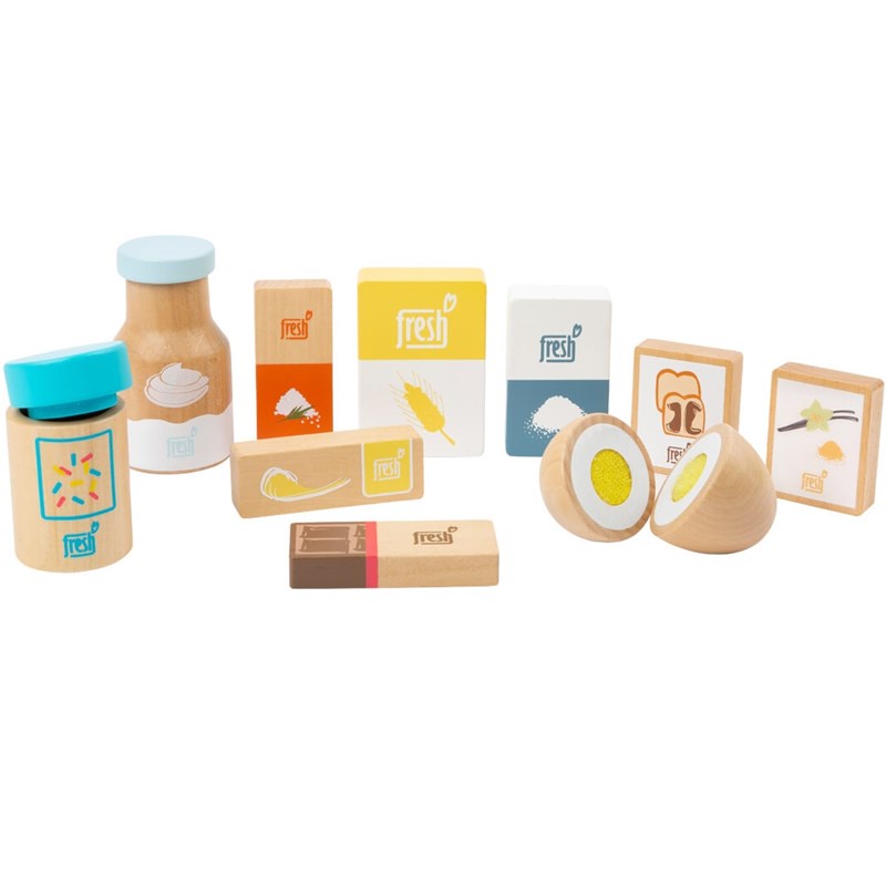 Set d'ingrédients de pâtisserie fresh