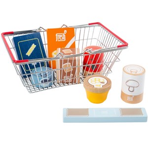 Set d'aliments en panier fresh