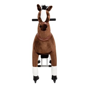 Cheval à monter sur roulettes