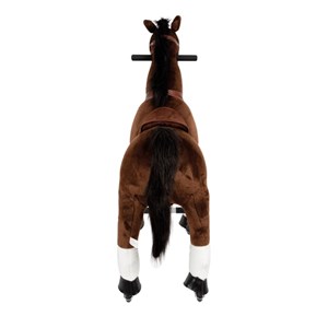 Cheval à monter sur roulettes