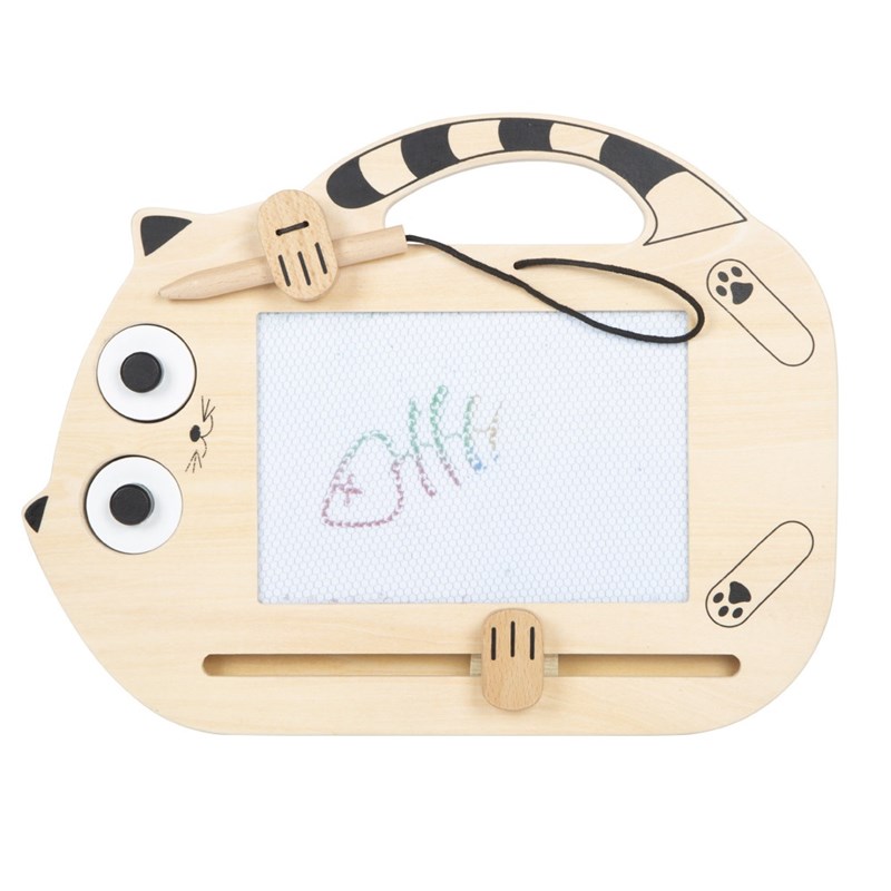 Tableau magique magnétique chat