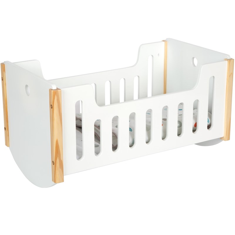 Lit de poupée à bercer little button