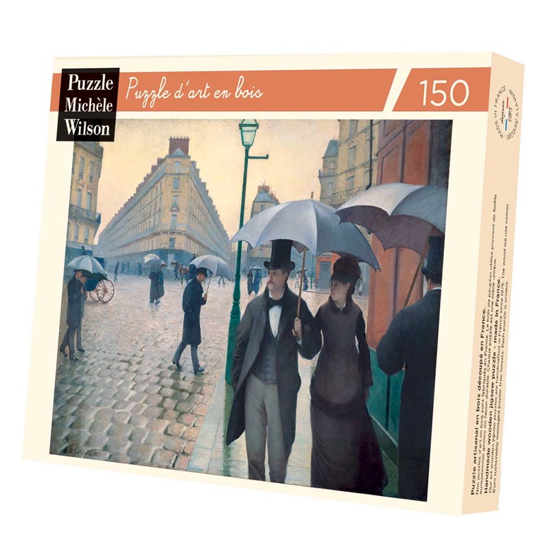 Rue de paris, temps de pluie de caillebo