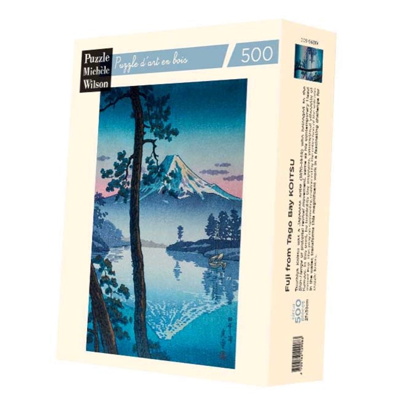 Fuji depuis la baie de tago de koitsu