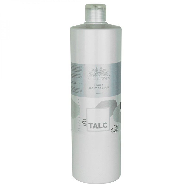 Huile de massage 1l - talc