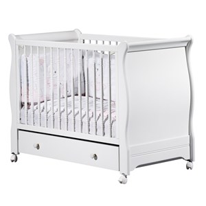 Lit bébé 120x60 coulissante elodie