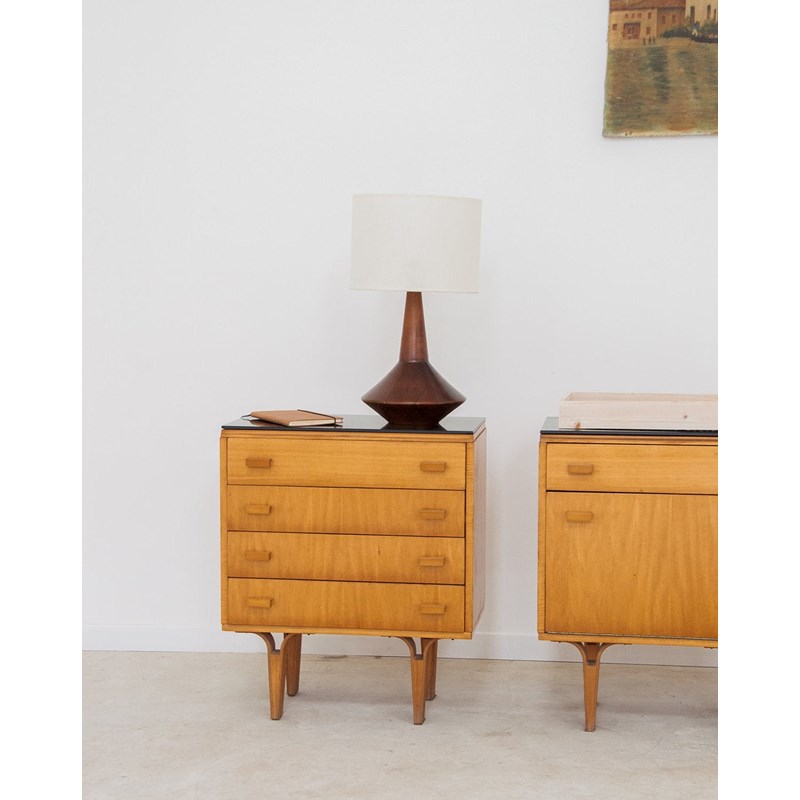 Maïa, la table de chevet en bois n°126