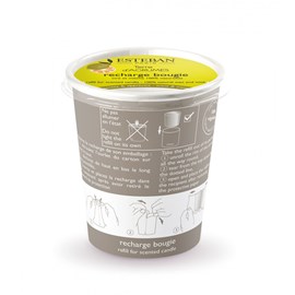 Recharge bougie parfumée esprit de thé