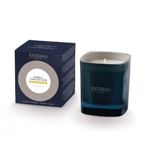 Bougie parfumée ambre et vanille étoilée
