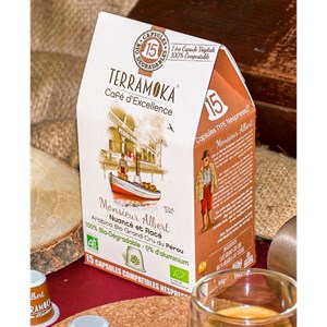 Café 100pourcent arabica bio du pérou