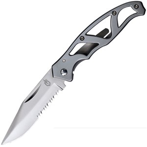 Couteau gerber mini paraframe serrated