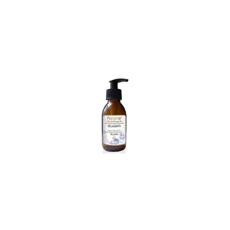 Huile de massage relaxante bio