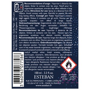 Vaporisateur de parfum bois de cashmere