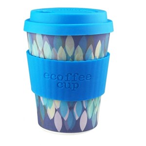 Mug en fibre de bambou skura blue 355ml