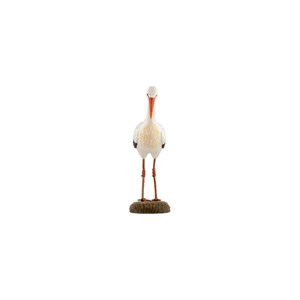 Decobird cigogne blanche