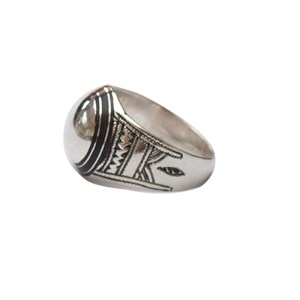 Bague chevalière touareg