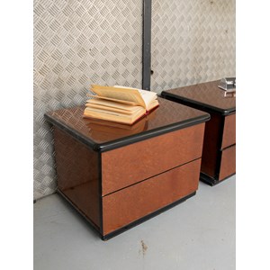 Maïa, la paire de chevets en bois n°127