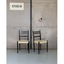 Alma, le lot de 6 chaises en bois n°308