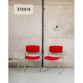 Alma, le lot de 6 chaises en laine n°313