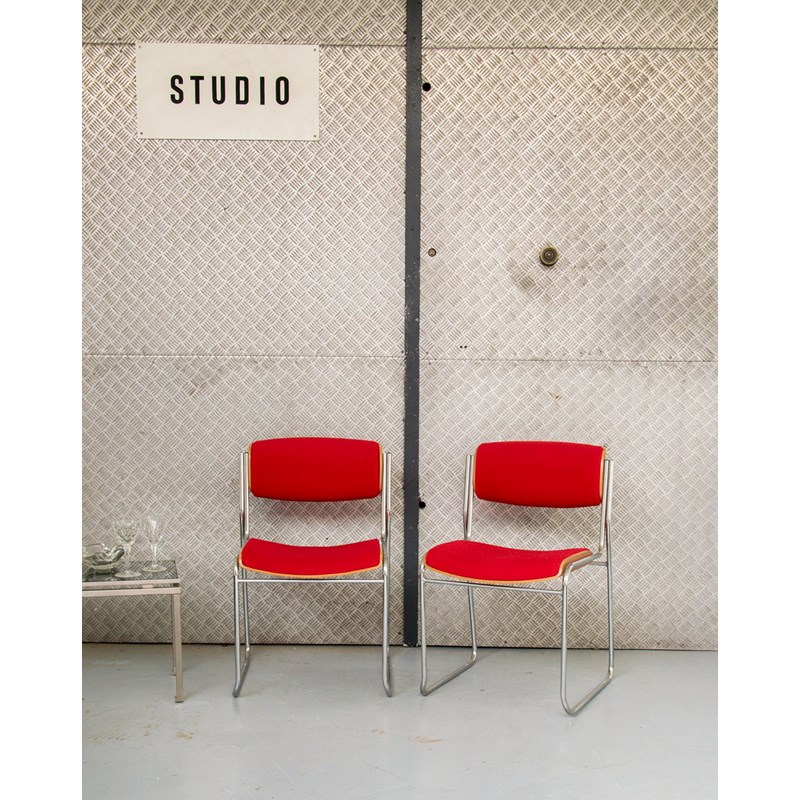 Debongout - Alma, le lot de 6 chaises en laine n°313