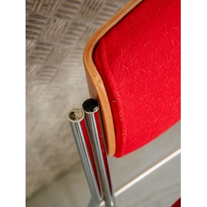 Alma, le lot de 6 chaises en laine n°313