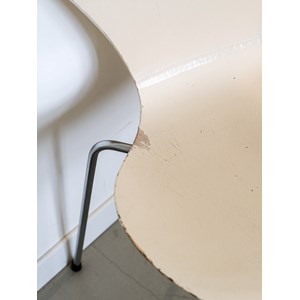 Paire de chaises en métal n°328