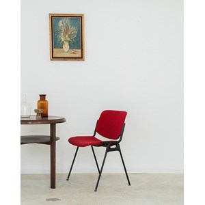 Paire de chaises en métal n°332