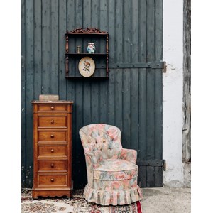 Ernest, le fauteuil à fleurs n°80