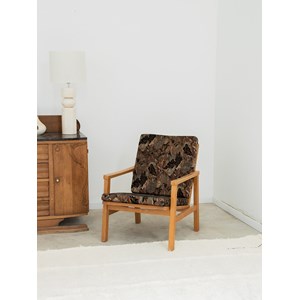 Fauteuil à motifs fleuris n°338
