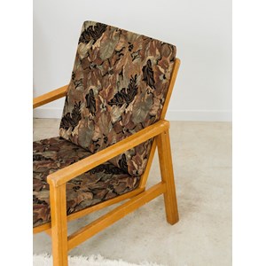 Fauteuil à motifs fleuris n°338