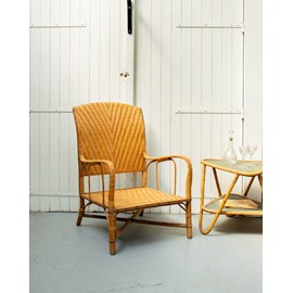 Ernest, le fauteuil en osier n°70
