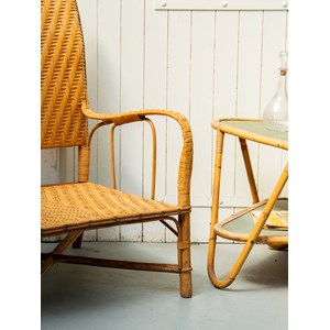 Ernest, le fauteuil en osier n°70